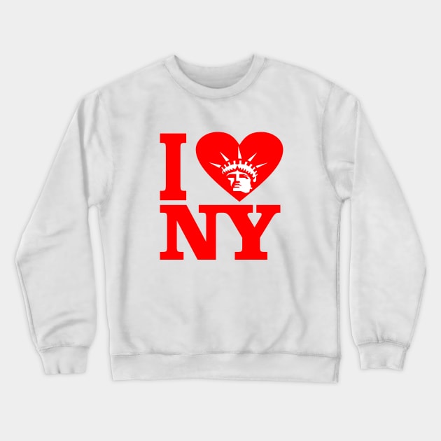 i love new york Crewneck Sweatshirt by TrendsCollection